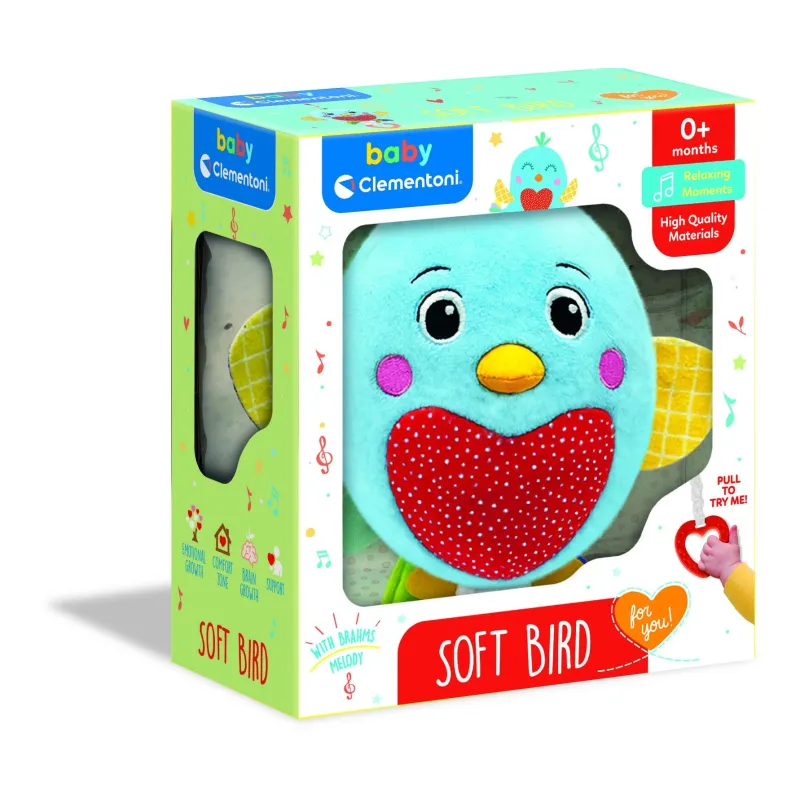 Rotaļlieta grabulis soft bird 0mėn 17794