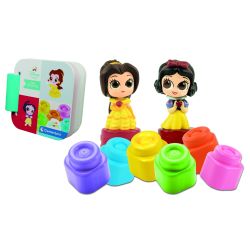 Rotaļu klucīši snow white-belle playset