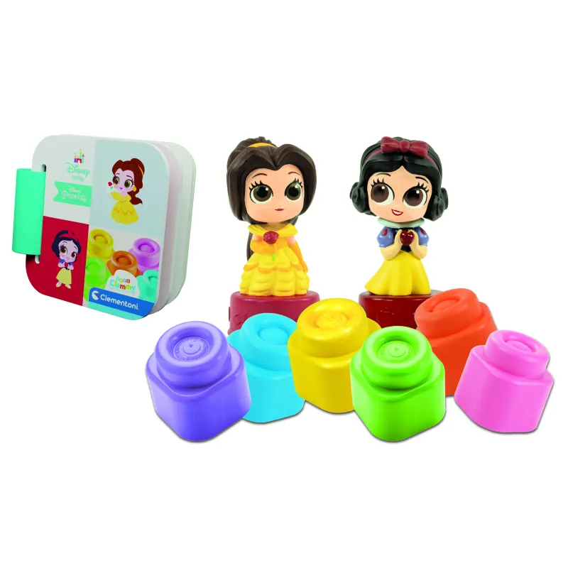 Rotaļu klucīši snow white-belle playset