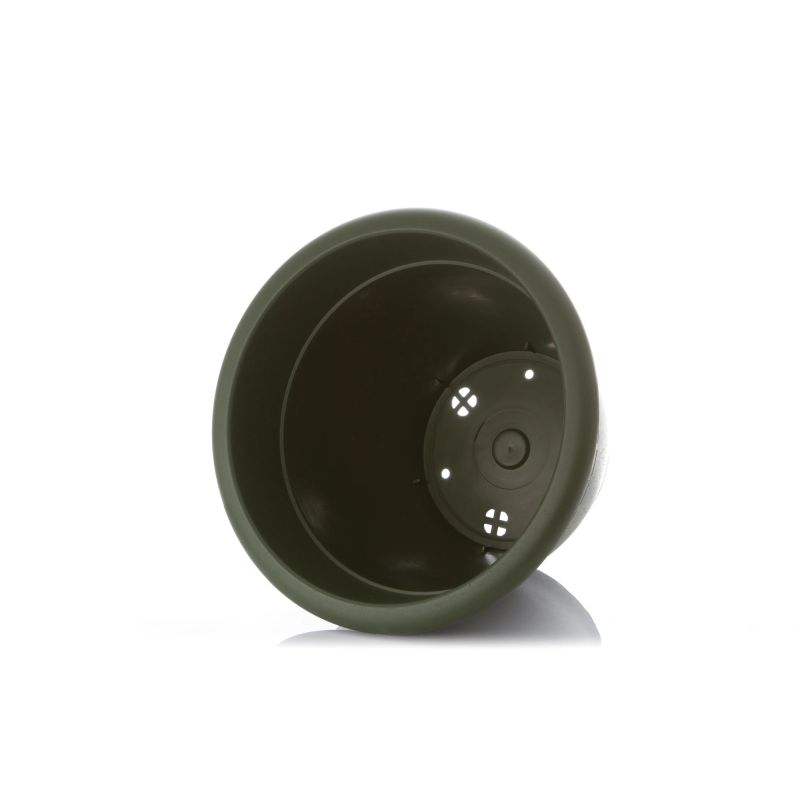 Pods puķu plastm. compana 37x31cm zaļš