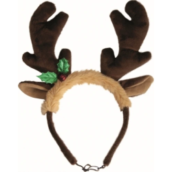 Ziemassvētku aksesuārs suņiem - ziem.brieža ragi MS