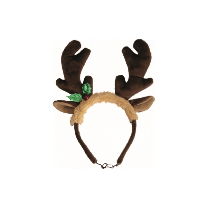Ziemassvētku aksesuārs suņiem - ziem.brieža ragi MS