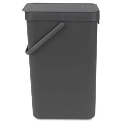 Tvertne atkr. sort&go 16l pelēka 109966