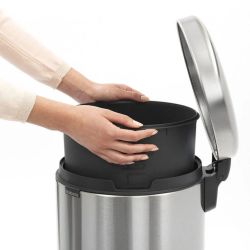 Tvertne atkrit. newicon 30l matt steel