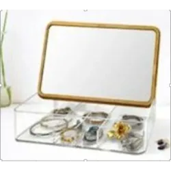 Органайзер Touch Of Beauty, белый цв., 14.5 см x 14.5 см x 7 см