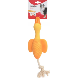 Camon Rot. Suņiem Lateksa dzīvn.ar virvi 18cm