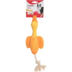 Camon Rot. Suņiem Lateksa dzīvn.ar virvi 18cm