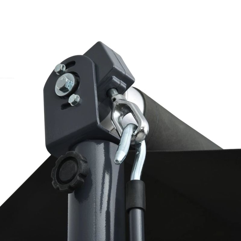 vidaXL brīvi stāvoša nojume, 500x300 cm, antracītpelēka