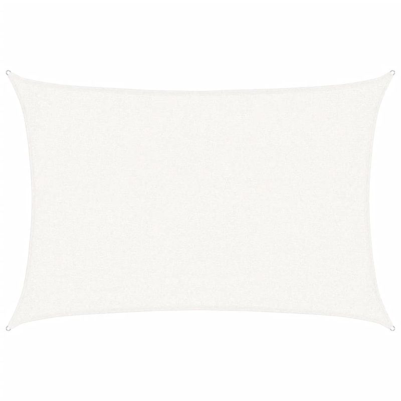 vidaXL saulessargs, 160 g-m², balts, 2x2,5 m, HDPE