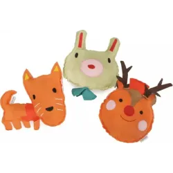 Camon Игрушка для собак - животные из ткани 15см, разные виды.