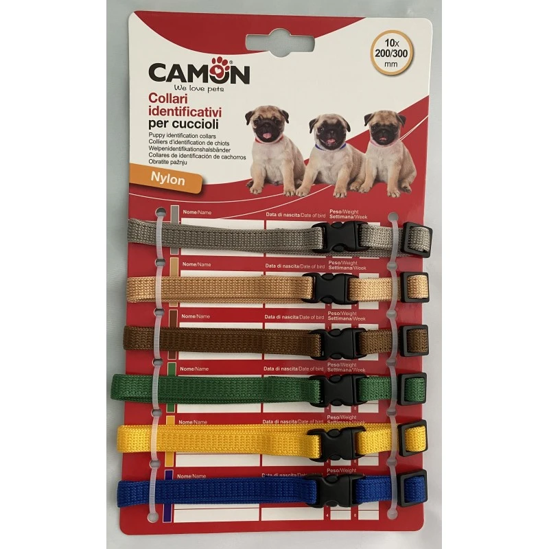 Kaklasiksna suņiem "B"10x200-300mm - 6gb.