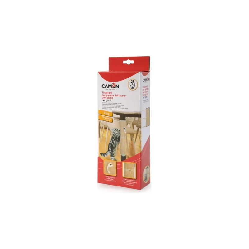 Kaķu nagu asināšanas paliktnis galda kājai 50x25cm