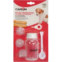 Camon Komplekts kucēnu -kaķenu maksl.baroš., 3 izmēru knupīši, pudele 150ml