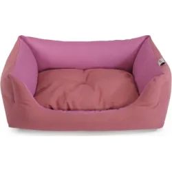 Taisnstūra guļvieta, 65 cm, rozā krāsā