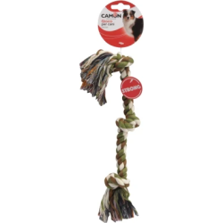 Camon Rotaļlieta suņiem - Kokvilna virve 3 mezgli 32cm- 200gr