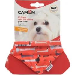Camon Ошейник для собак с красной банданой 15x250-430mm