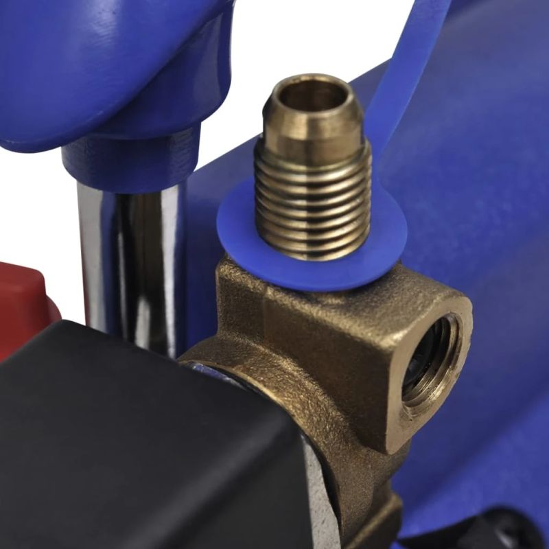 vidaXL vakuuma kamera ar vienpakāpes sūkni, 5,5 l