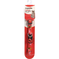 Camon Neilona kaķu kaklasiksna ar zvaniņu Flower 10x200-300mm