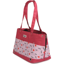 Camon Transportēšanas soma Eat-Love-Play - SARKANĀ krāsā 42x21x27 cm