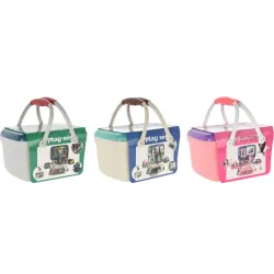 Rotaļu meistara instruments S34936330, zila-zaļa-rozā