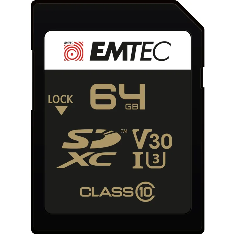Emtec SDXC 64GB UHS-I U3 SpeedIN Pro