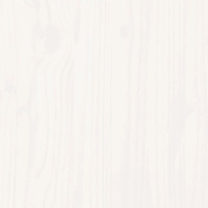 vidaXL āra bāra galds, balts, 113,5x50x103 cm, priedes masīvkoks