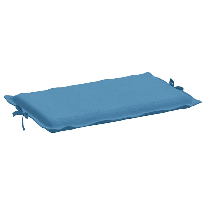 vidaXL sauļošanās krēsla matracis, 186x58x4 cm, audums, zils