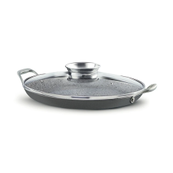 Pensofal Invictum Professional Oval Frypan 36cm ,2 handles w-glass, 5520