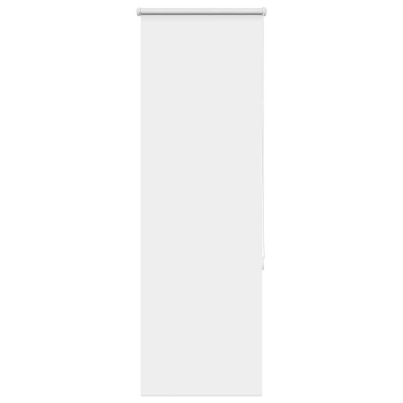 vidaXL rullo žalūzija balta 55x175 cm auduma platums 50,7cm poliesters