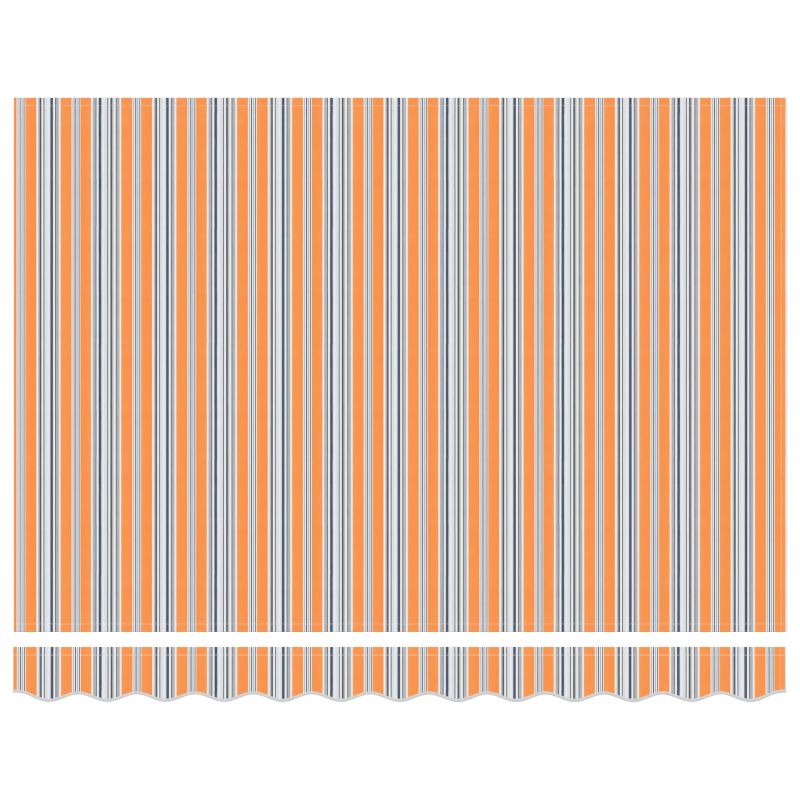 vidaXL Izvelkams jumtiņš Daudzkrāsains 300 x 250 cm