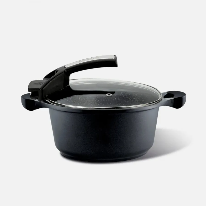 Pensofal Saxum Saucepan 24cm ,W-Glass, 5808