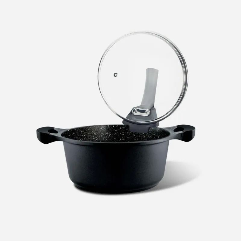 Pensofal Saxum Saucepan 24cm ,W-Glass, 5808