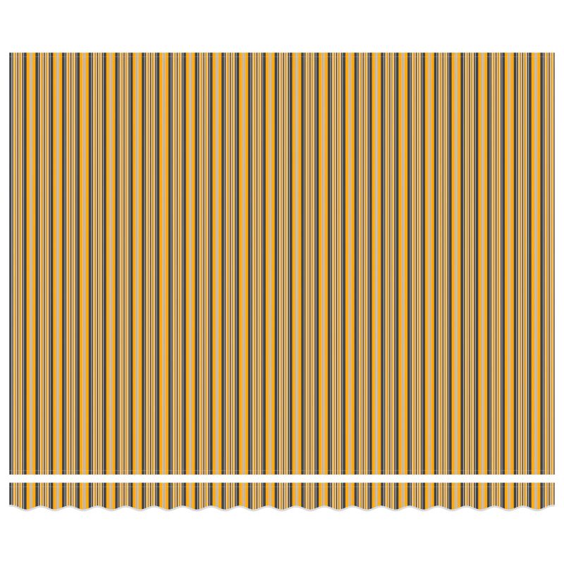 vidaXL Izvelkams jumtiņš Daudzkrāsains 400 × 300 cm