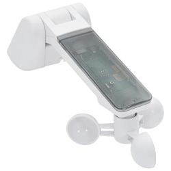 vidaXL Izvelkams jumtiņš Melna 400 × 300 cm Poliesters un metāls