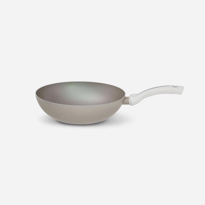 Pensofal White Diamond Wok 28cm ,1 Handle, 6306