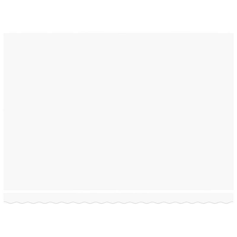 vidaXL Izvelkams jumtiņš Balts 450 × 300 cm Poliesters un metāls