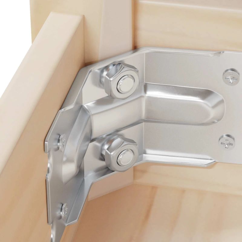 vidaXL Sešstūra uzgriežņi 2 pcs Sudraba m8 Dzelzs