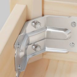 vidaXL Sešstūra uzgrieznis 12 pcs Sudraba M6 Dzelzs