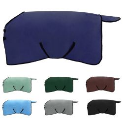 vidaXL Zirgu sega Tums zils Poliesters