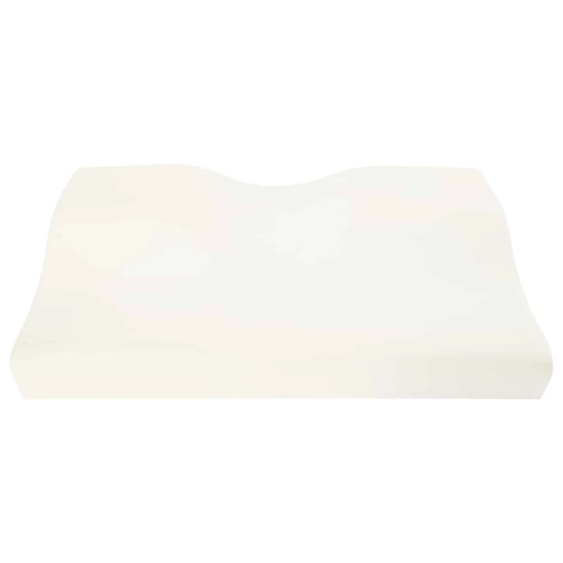 vidaXL Spilvens ar spilvenu Balts 60 x 34 x 11 cm Poliesters