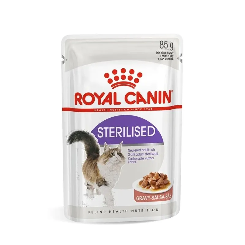Mitrā kaķu barība Royal Canin Sterilised, 0.085 kg