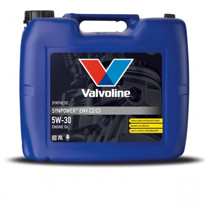 SYNPOWER ENV C2-C3 5W30 motor oil 20L, Valvoline