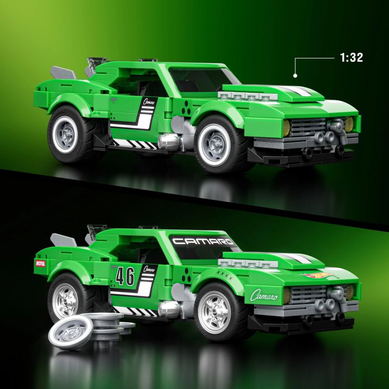 Rotaļ konstruk hot wheels camaro jft16