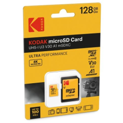 Kodak MicroSDXC 128GB UHS-I U3 Ultra
