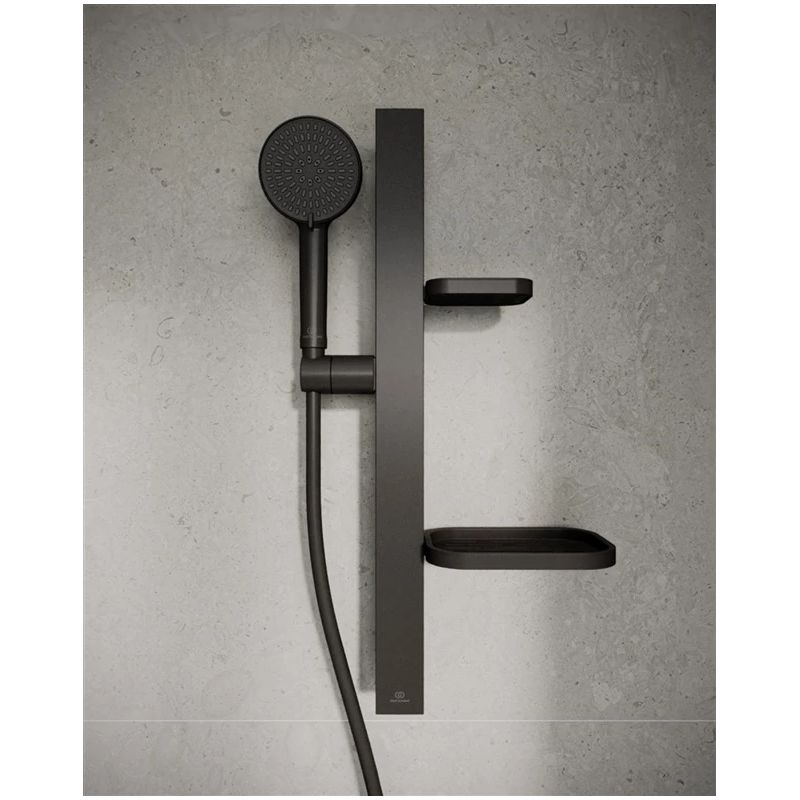 Dušas komplekts Ideal Standard Idealrain Alu+, black matt krās.