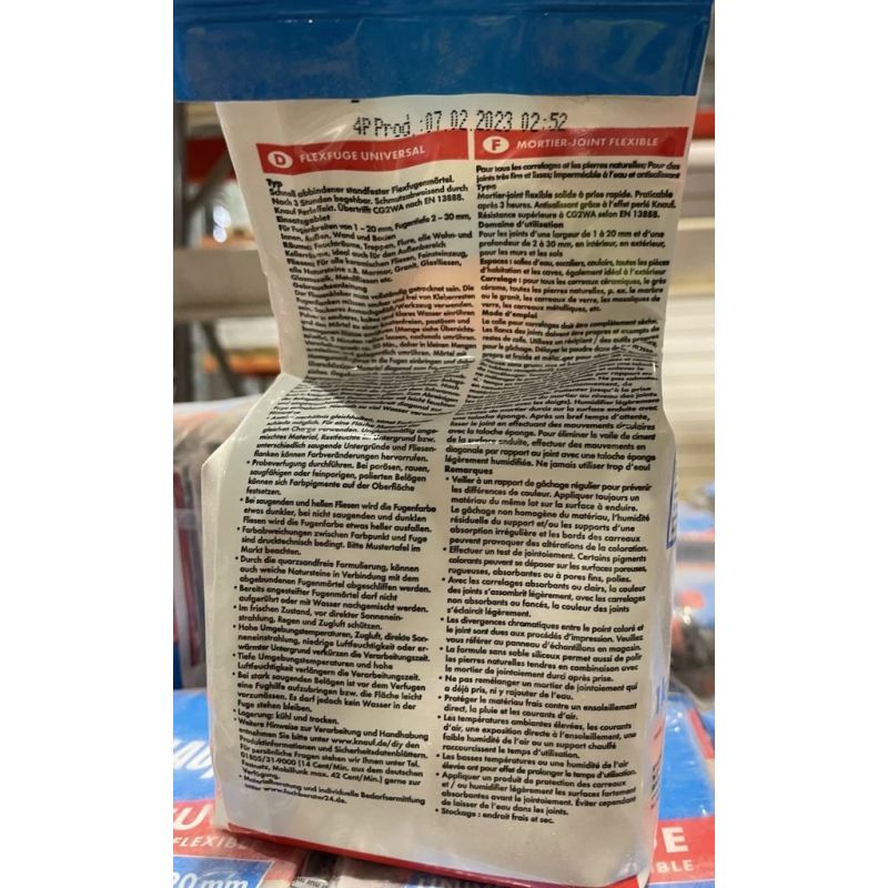 Šuvotājs knauf flexfuge bahama bešs 1kg