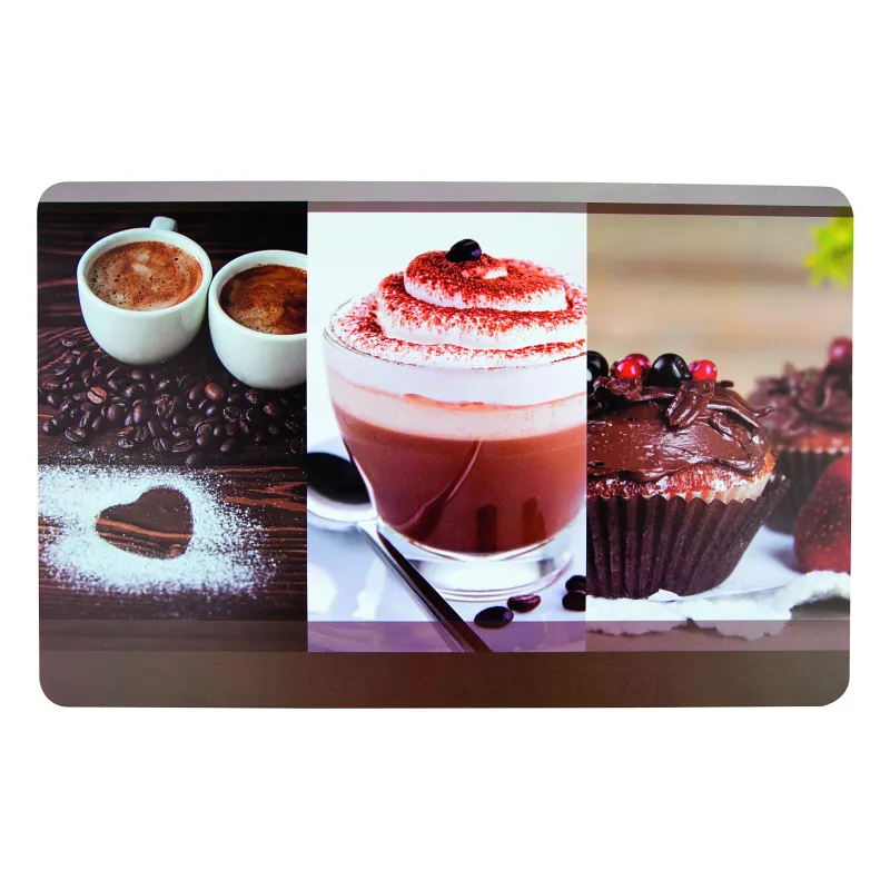 Galda paklājiņš J.E SCHUM 712110, 43 cm x 28 cm, 2 gab., Daudzkrāsaina