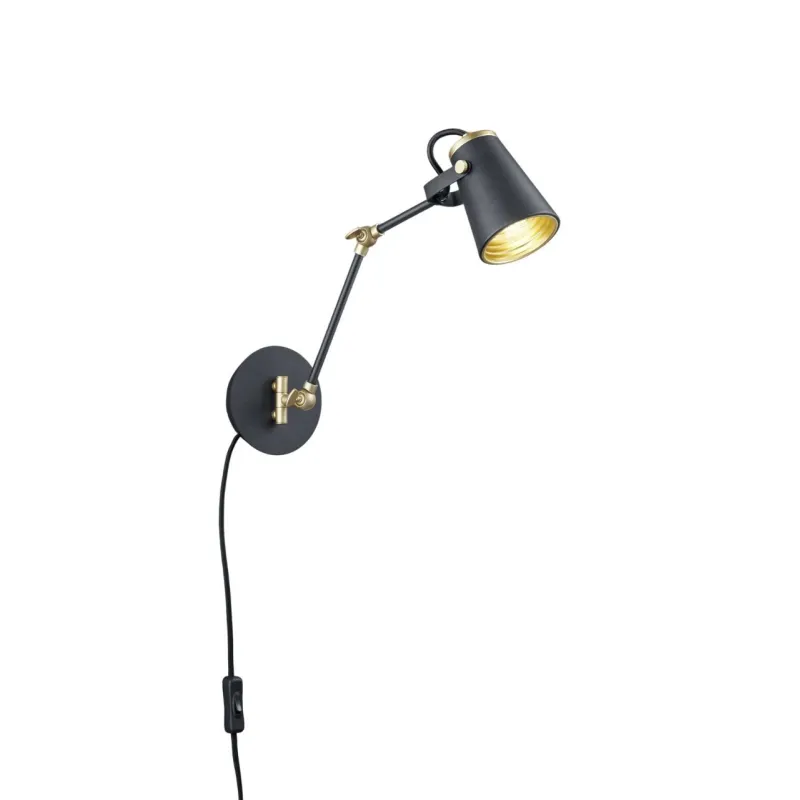 Lampa sienas Trio Edward 208870132, E14, 1 x 40 W