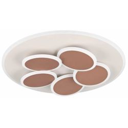 Led griestu lampa mandala pelēka brūna