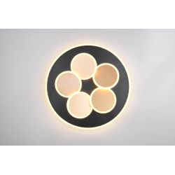 Led griestu lampa mandala mat m.zelta